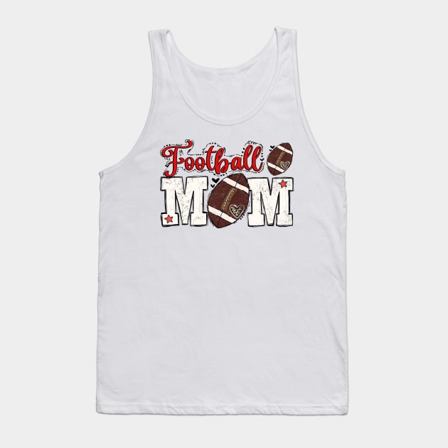 Football mom Tank Top by Red Bayou